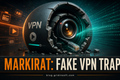 Cracked fake VPN player revealing the surveillance lens behind MarkiRAT malware.