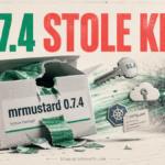 An opened mrmustard 0.7.4 package pulling SSH, cloud, and Kubernetes credentials into a hidden tunnel.