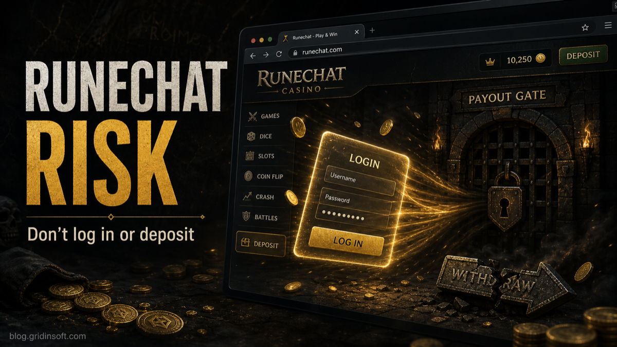 Runechat.com Scam: RuneScape Casino Phishing Warning