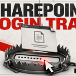 SharePoint login trap built around a fake workspace document notification.