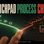 Touchpad gesture split between a verified helper and a suspicious process copy