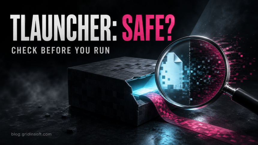 TLauncher installer safety check using source, signature, hash, and behavior