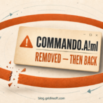 Trojan:Win32/Commando.A!ml alert caught in a broken recurrence loop after removal.