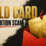 Gold Card nomination email caught by a phishing hook.