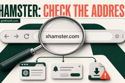 Browser address check for xHamster redirects, notifications, and downloads.