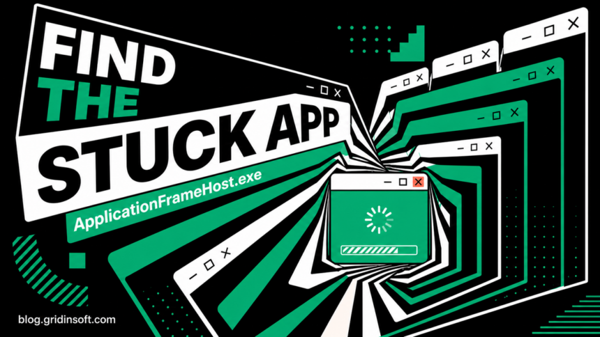 App windows funneling into one stuck ApplicationFrameHost.exe window