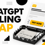 ChatGPT billing email represented as a payment trap