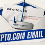 An email envelope caught on a phishing hook beside a missing anti-phishing code warning.