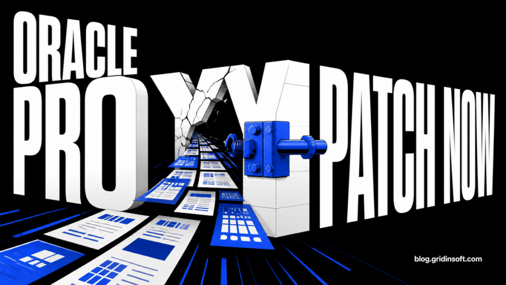 A broken Oracle proxy gateway releases data sheets as a patch clamp closes it.