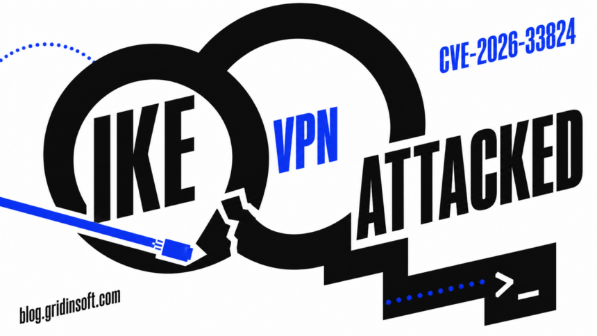 A small network packet fractures an IKE VPN handshake and opens a command shell.
