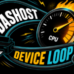 Paired devices caught in a loop around a high CPU gauge for dasHost.exe