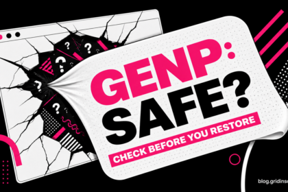 GenP patch pulling open a cracked software window with a safety question