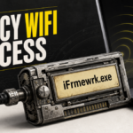 Legacy iFrmewrk.exe Intel Wi-Fi module connected to a modern Windows laptop.