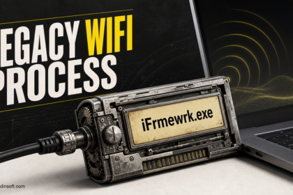Legacy iFrmewrk.exe Intel Wi-Fi module connected to a modern Windows laptop.