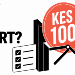 KES 100 coin blocking a task gate before online work can start.