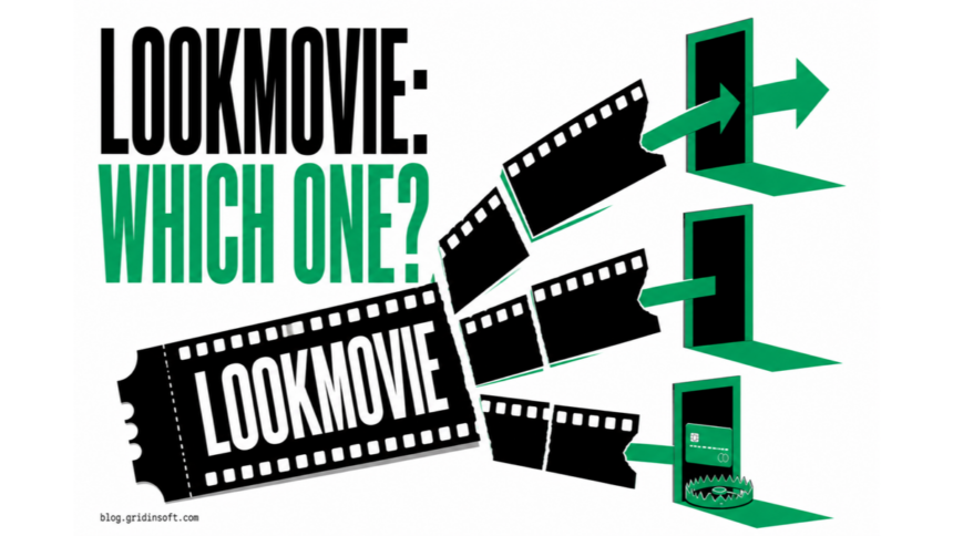 LookMovie cinema ticket splitting into multiple domain paths and a payment trap.