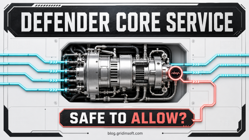 MpDefenderCoreService.exe: Is It Safe and Why Is It Online? 1 Microsoft Defender Core Service connected to controlled network paths with a Safe to Allow decision.