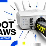 MSI RadiX AXE6600 router breached by a ROOT key, illustrating 11 command injection vulnerabilities.