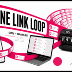 Phone Link notification ribbon looping between a smartphone and PC as CPU and handle counts rise