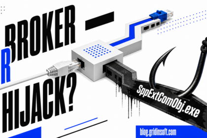SppExtComObj.exe network broker split between a verified path and a hooked suspicious route