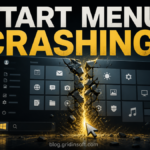 Start menu crashing as the Windows panel splits apart