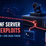 An attack route reaches a TrueConf video server and branches toward code execution and an unsigned installer.