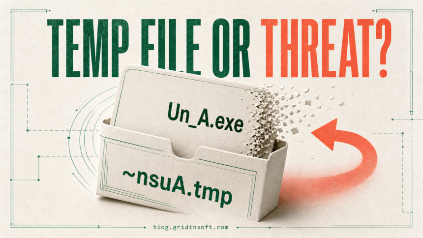 Un_A.exe: Temp Uninstaller or Malware Lookalike? 1 Un_A.exe temporary NSIS uninstaller copy dissolving from a ~nsuA.tmp folder while a return arrow marks suspicious recurrence.