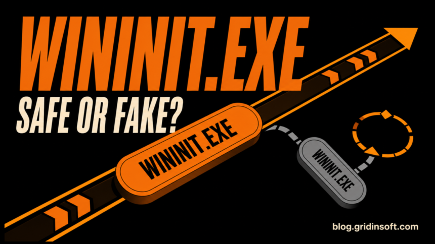 Wininit.exe safe-or-fake process check with restart event loop