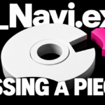 A_Navi.exe missing-piece message above a white wheel with a detached pink segment