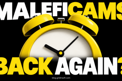 Yellow alarm clock with MaleficAms Back Again text