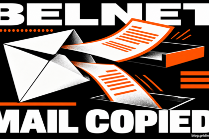 An envelope produces a second copy that slips away from the intended mail tray
