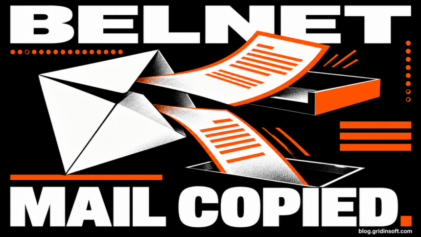 An envelope produces a second copy that slips away from the intended mail tray