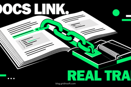 A link rising from an instruction book connects to a mousetrap.