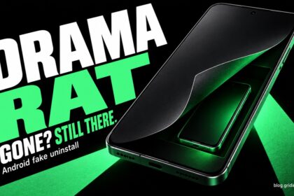 Drama RAT hidden inside an Android phone after a fake uninstall