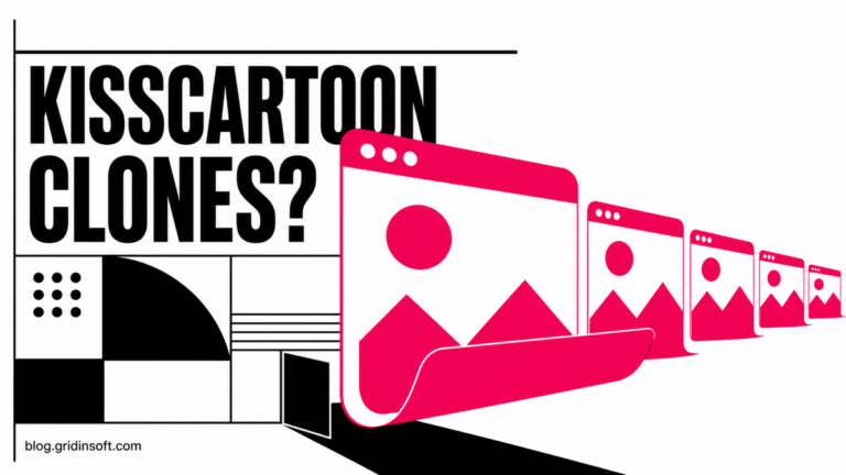 KissCartoon clone browser windows multiplying beside a safe exit