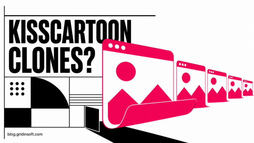 KissCartoon clone browser windows multiplying beside a safe exit