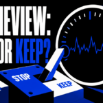 FrameView service stop-or-keep switch controlling a GPU telemetry gauge.