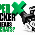Poper Blocker closing control draws conversation bubbles from a browser.