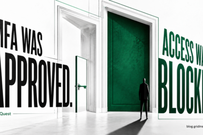 A key opens one door while a second green door blocks entry.