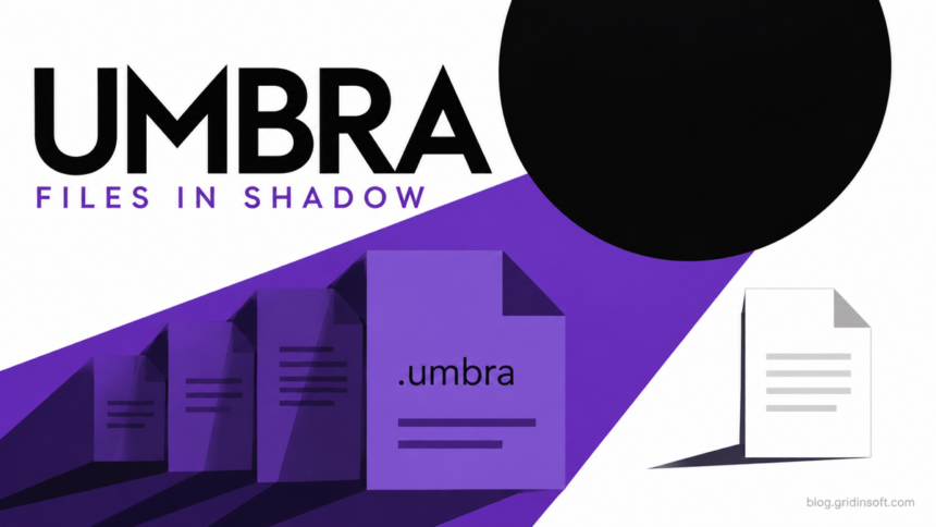 UMBRA Ransomware: Identify .umbra Files and Plan Recovery 1 UMBRA ransomware casts a shadow over .umbra files beside a separate preserved document.