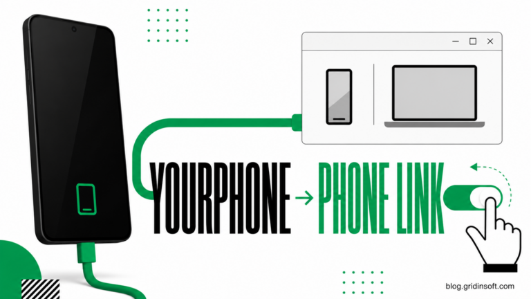 YourPhone.exe changing into Phone Link with a safe disable toggle.
