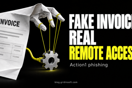 Invoice conceals remote access