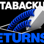 AgtaBackup returns as two blue springs pull a white block back into an opening.