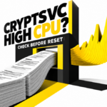 A document verification checkpoint turns a stack of catalog pages into a CPU activity spike.