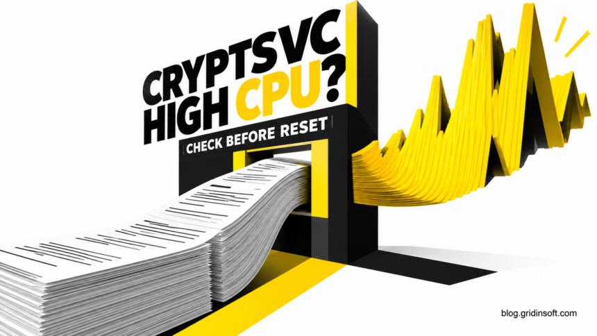 A document verification checkpoint turns a stack of catalog pages into a CPU activity spike.