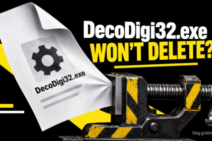 DecoDigi32.exe file caught in a clamp with the question Won’t delete?