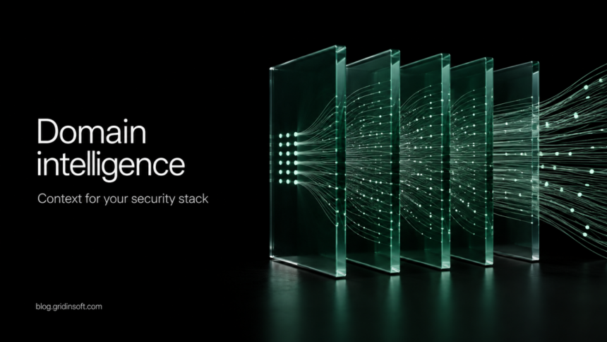 Domain intelligence layers transform incoming signals into structured security context
