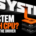 System high CPU warning above a layered driver stack