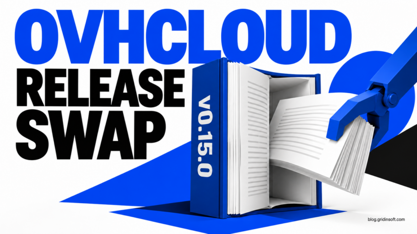 OVHcloud CLI Release Swap: A Saved Hash Caught the Malware 1 OVHcloud release book with its version label unchanged while its pages are exchanged.