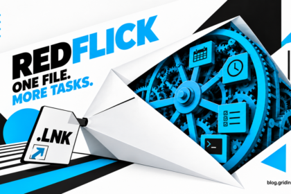 An invitation envelope opens a Windows task mechanism